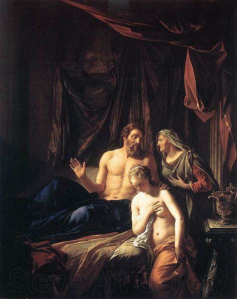 Adriaen van der werff Sarah presenting Hagar to Abraham.